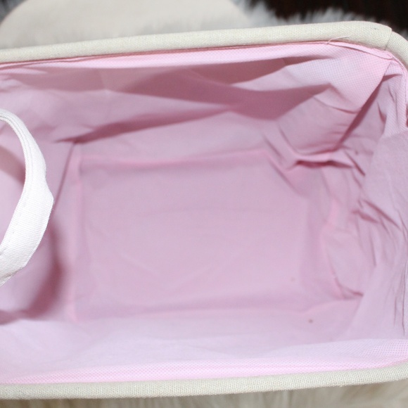 Owl embroidered basket storage with handles - Picture 6 of 7